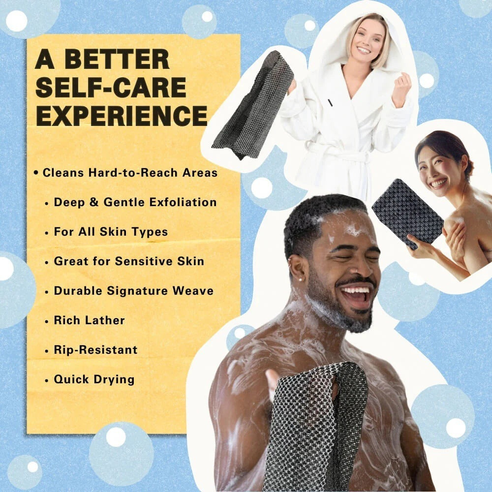 Exfoliating Shower Towel
